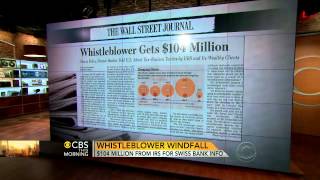 Whistleblower gets largest payout at $104M Wealth
