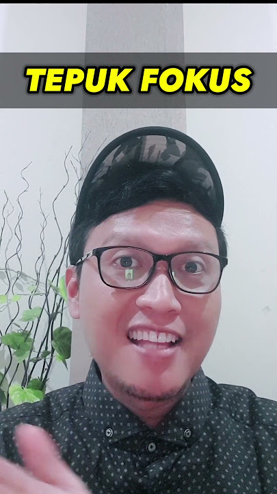 TEPUK FOKUS - Metode Belajar Asyik #shorts