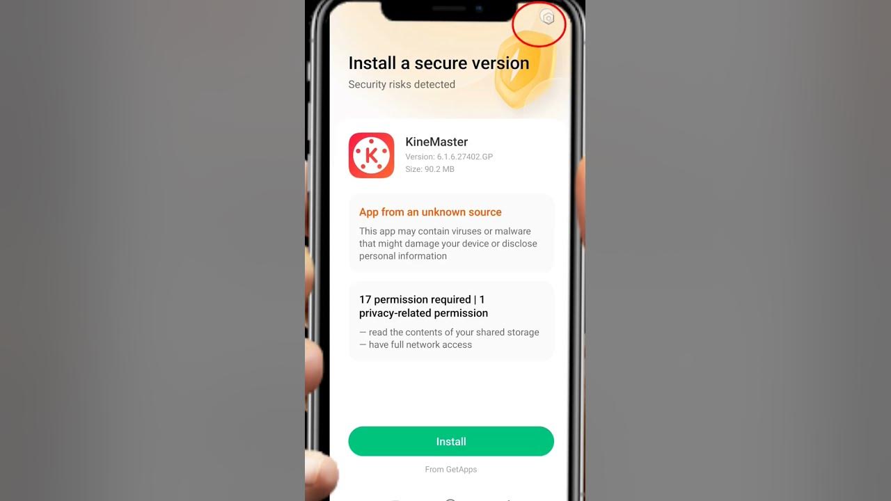 Kinemaster app not working in android kinemaster app security scan