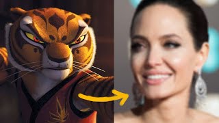 Behind The Voices  Kung Fu Panda  ( Jack Black, Jackie Chan, Angelina Jolie,...)
