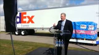 FedEx launches new cold storage center at Memphis hub