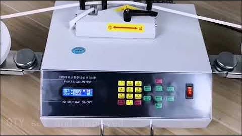 High accurate SMD parts counter
