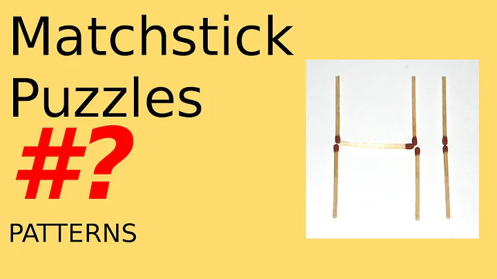 Matchstick Puzzles (4-6)