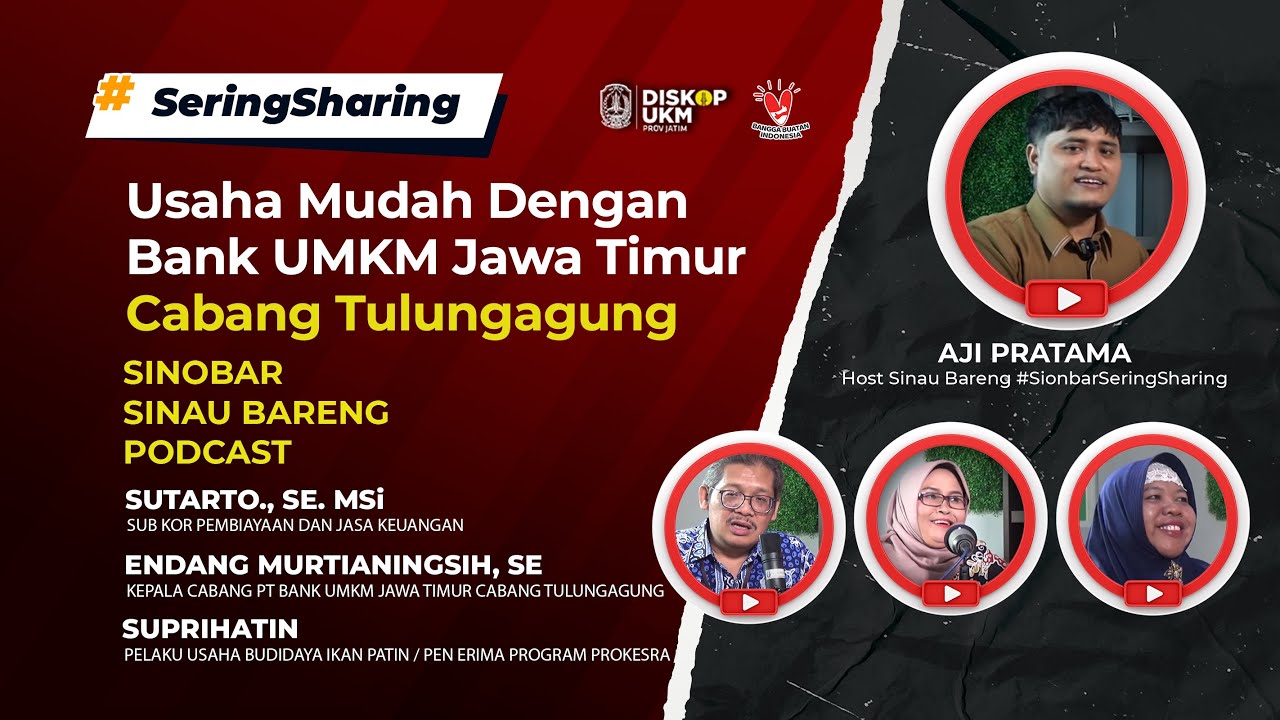 SINOBAR #seringsharing Usaha Mudah Dengan Bank UMKM Jawa Timur Cabang ...
