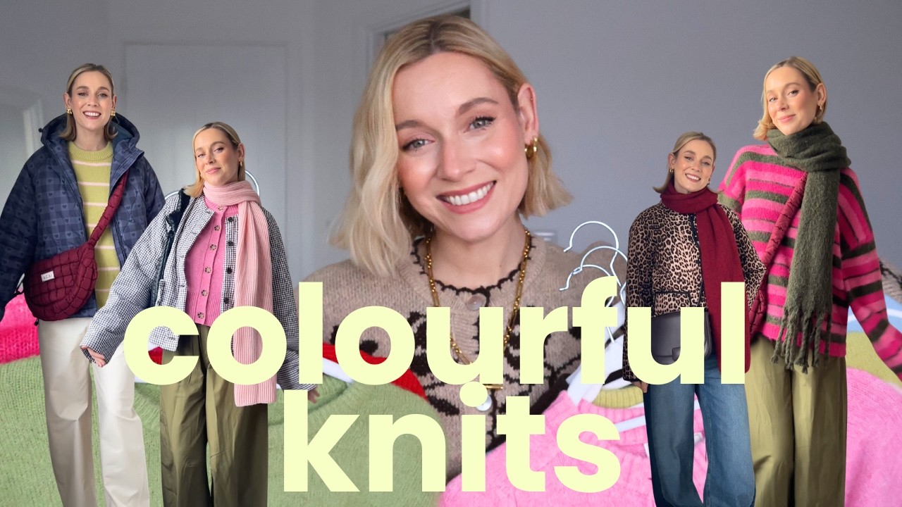 6 Colourful Knits I'm Wearing on Repeat 🌈 - YouTube