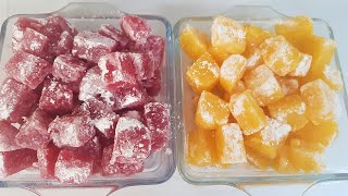 How To Make Turkish Delight Recipe In Just 5 minutes