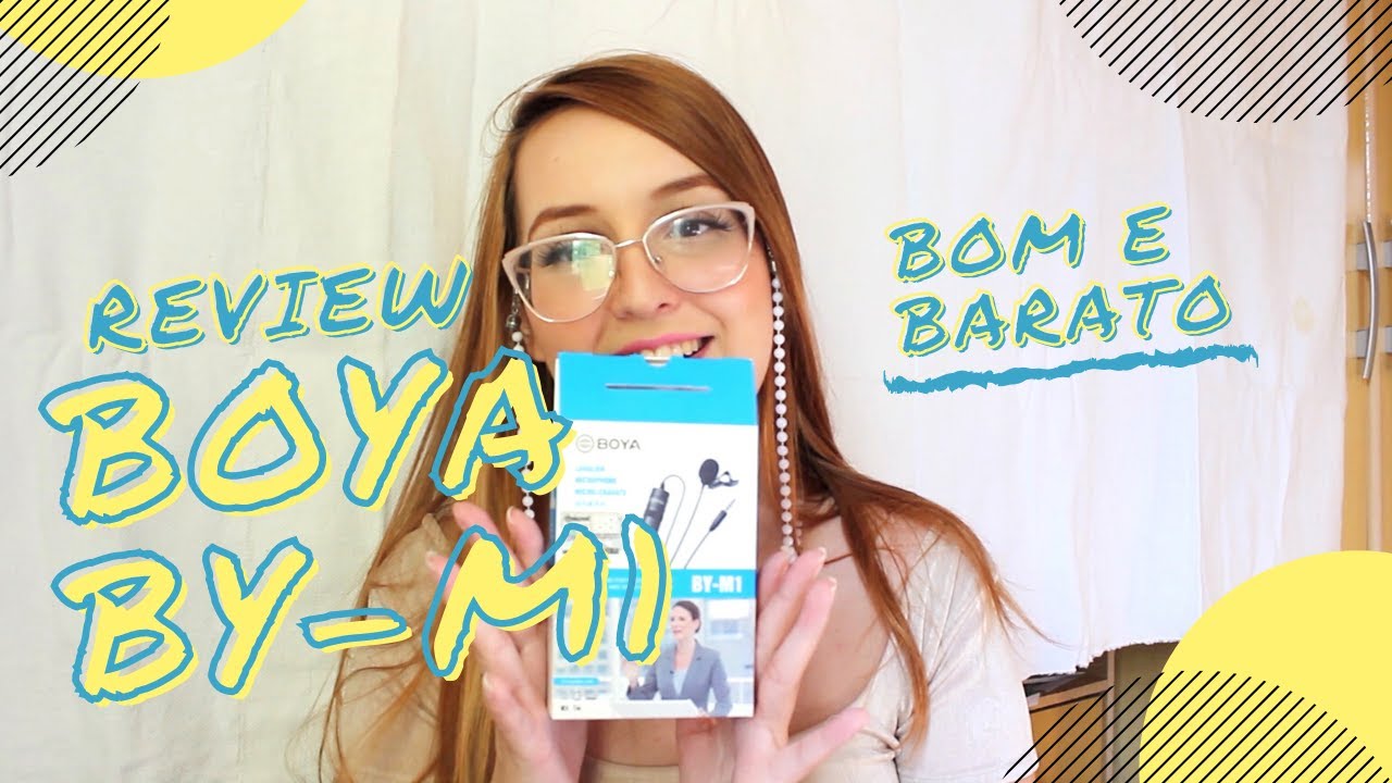 Microfone BOYA BY-M1 #Review | Acami