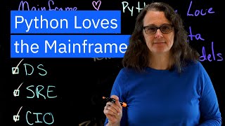 Python Loves the Mainframe and Data Science