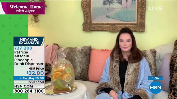 Patricia Altschul Pineapple Beverage Dispenser