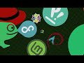 Technological intro logo animation