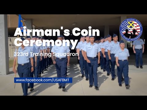 323rd Training Squadron Airman's Coin Ceremony -- July 20, 2022