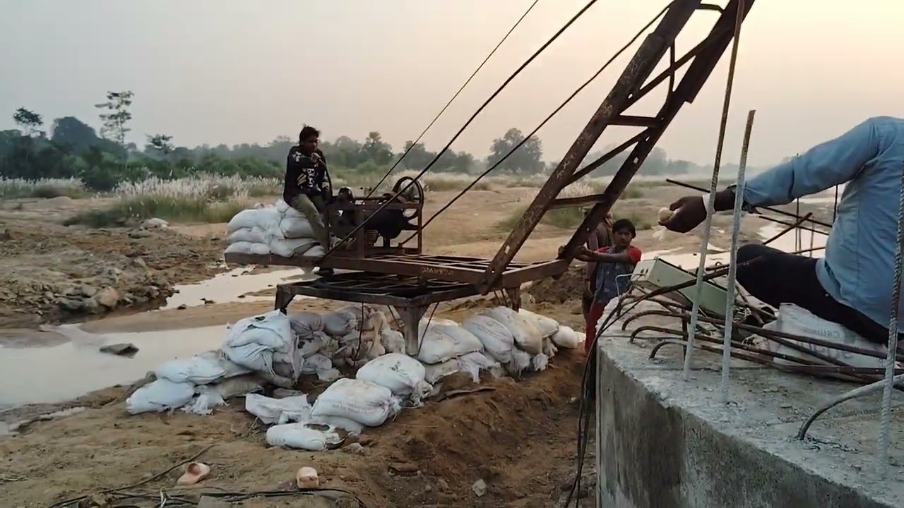 High Level Bridge Work Progress of Mayabati River