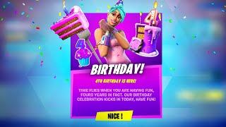 CLAIM FREE REWARDS NOW! FORTNITE BIRTHDAY CHALLENGES (Birthday Cake Locations)