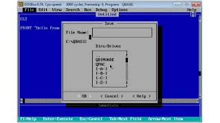 QBasic Tutorial 1   Getting Started   Free Download   QB64   Program 1 Hello World   Download Link Net Worth