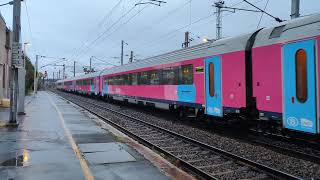 L Arrivée Du Premier Ouigo Bruxelles Paris Nord En Gare Daulnoye Aymeries,Le 19 Décembre 2024