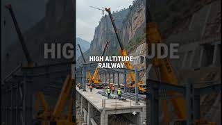 क्या हिमालय के अंदर ट्रेन चलाना मुमकिन है? 😱 Mega Engineering Project #Shorts #IndianRailways