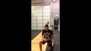 Hamstring warmup, Crossfit Narrow Gate 01/09/2015