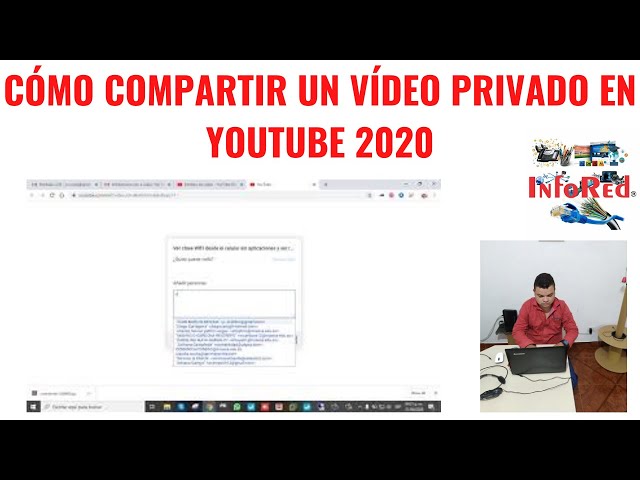 Cómo compartir un vídeo privado usando