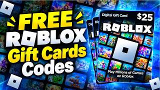 Full How to GET FREE Roblox Gift Card Codes 2026 🎮 $25 Roblox Gift Card Code Update