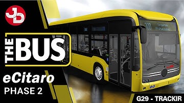 eCitaro 4D BUS on Line 804 | THE BUS | Phase 2 Update | UE5 |Track IR | G29