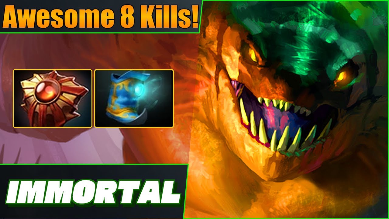 Immortal Tidehunter Hard Support 🩺 Phenomenal 8 Kills! Dota 2 DotaPulse Full Gameplay