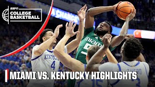 Miami Hurricanes vs. Kentucky Wildcats | Full Game Highlights