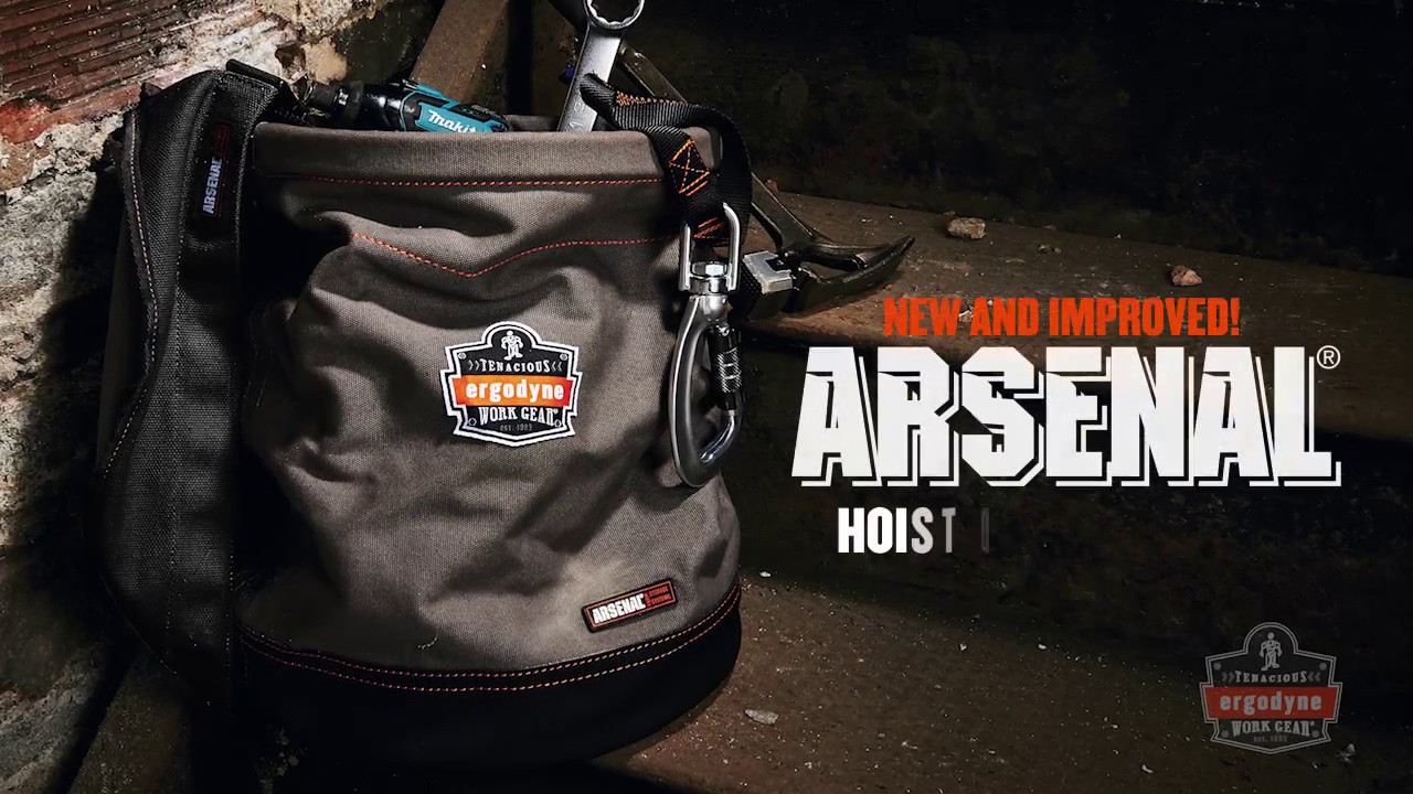 Learn How Ergodyne's Heavy Duty Hoist Buckets Improve Safety At Heights