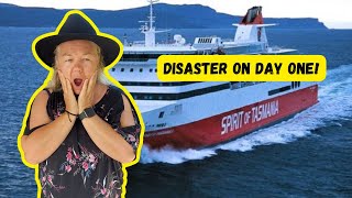 Day 1 DISASTER! - Spirit of Tasmania | Our WA Trip - Part 1