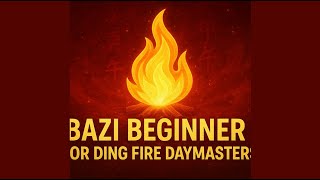 Bazi Beginner  Ding Fire Day Masters