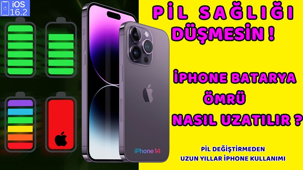 Pil Sağlığınız Düşmesin ! Pil Sağlığı Neden Düşer ? iPhone Batarya Ömrü Nasıl Uzatılır ? YouTube Pil Sağlığınız Düşmesin ! Pil Sağlığı Neden Düşer ? iPhone Batarya Ömrü Nasıl Uzatılır ? YouTube