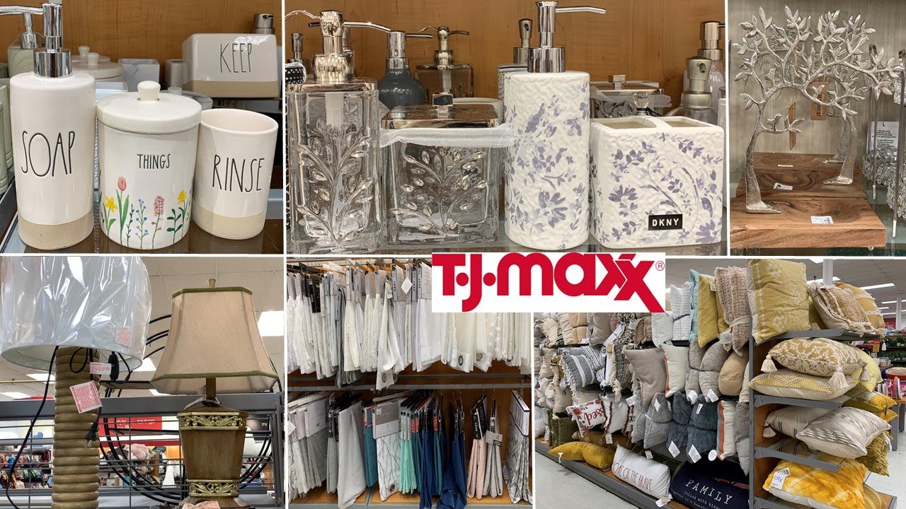TJ Maxx Shop With Me * Home Decor * Bathroom Accessories - YouTube