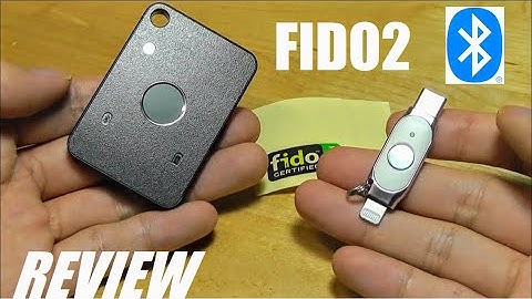 REVIEW: FEITIAN K44/K33 2FA FIDO2 Security Key! Biometric Fingerprint Reader, Bluetooth, NFC, USB-C!
