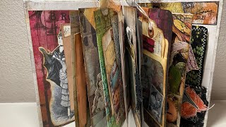 Making Fall Ephemera and Flip Through of Halloween Binder Journal (SOLD Thank You!)