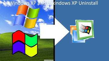 What if you uninstall Windows XP and Luxindows XP?