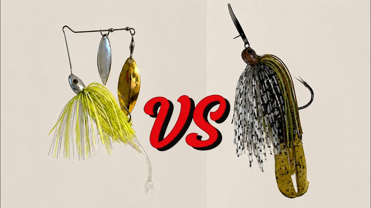 CHATTERBAIT vs SPINNERBAIT — Which One Catches More Bass? (Pond Bass Fishing)