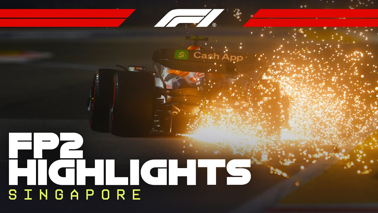 Two Red Flags & Pit Lane Incident! | FP2 Highlights | 2025 Singapore Grand Prix