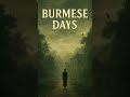 George Orwell — Burmese Days