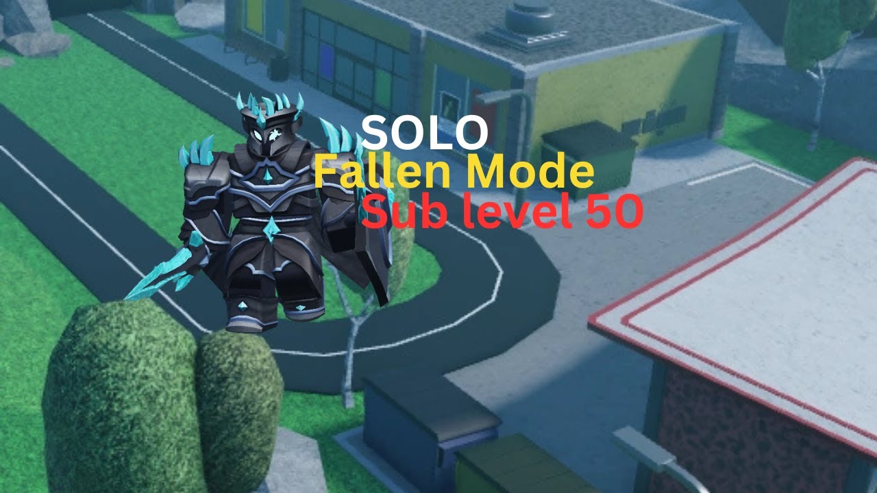 Roblox TDS Solo Fallen under Level 50 - NST - YouTube