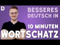 Top 5 Fehler: Besser Deutsch sprechen | Deutsch lernen A2 B1 B2 | Wortschatz erweitern