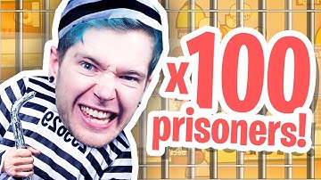 100 PRISONERS IN MY PRISON! | Prison Architect Part 4