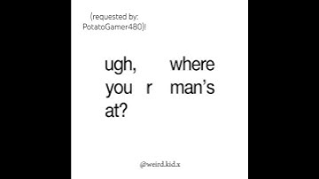 WHERE UR MANS — vyzer & pröz | [ @PotatoGamer480 ] #lyrics #music #audio #vyzer #proz #fypシ゚viral