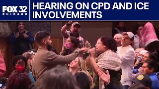 Hearing on CPD and ICE involvements