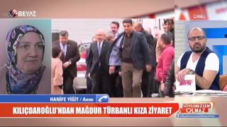 Kılıçdaroğlu, saldırıya uğrayan türbanlı kızı ziyaret etti