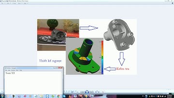 Thiết kế ngược, scan 3D phục hồi chi tiết xe ô tô