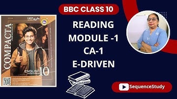 Class 10||  bbc  module-1| CA-1  E-driven Solved