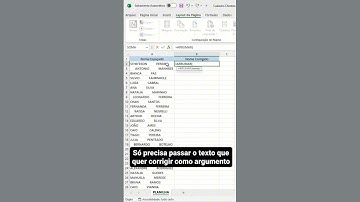 Conhece a função ARRUMAR? | #shorts
