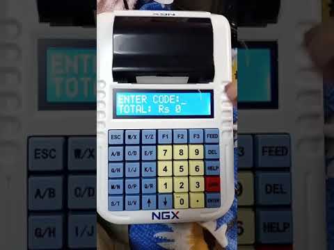 #suhelshaikh Ngx billing machines