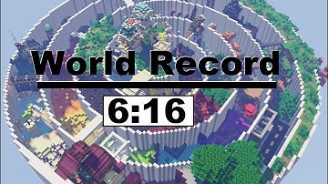 Parkour Spiral 6m16s World Record [Perfect Run]
