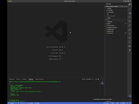 How can I check if I am connected to MongoDB?