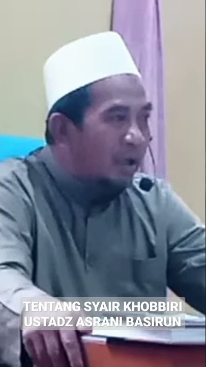 TENTANG SYAIR KHOBBIRI